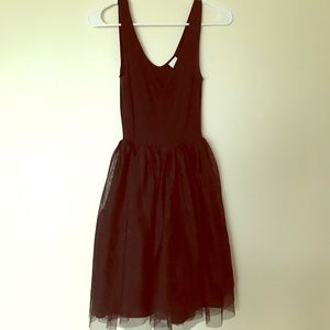 Black tutu dress.